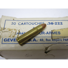 Boite de 50 cartouches 30-222 USM1  categorie C
