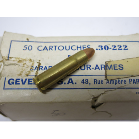 Boite de 50 cartouches 30-222 USM1  categorie C