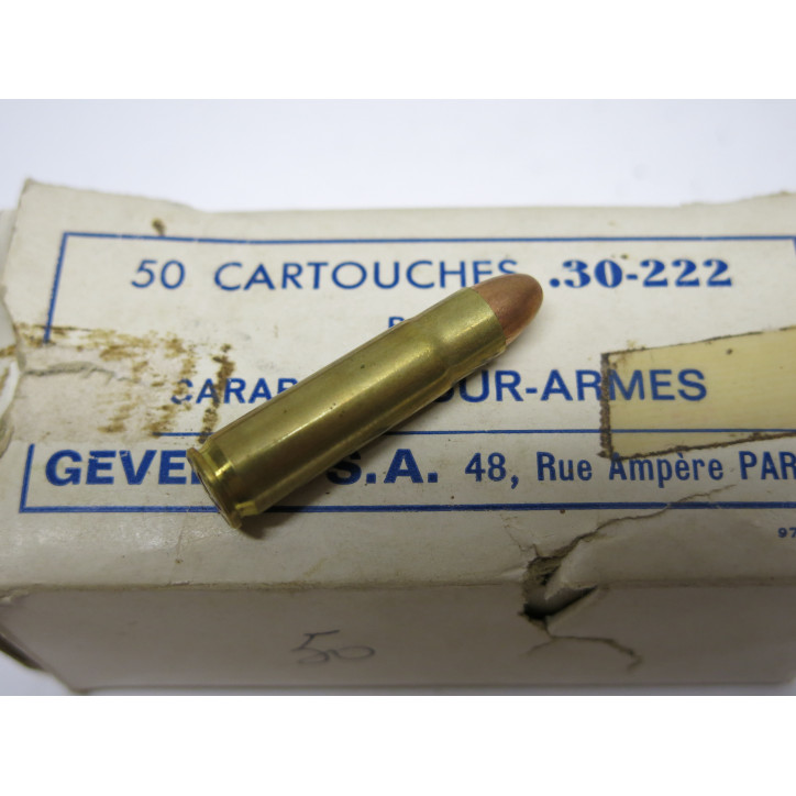 Boite de 50 cartouches 30-222 USM1  categorie C