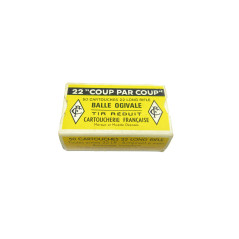 Boite 22 long rifle CF coup par coup categorie C