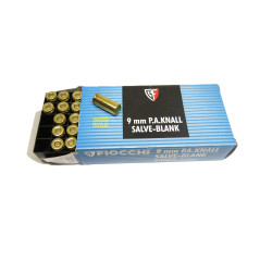 Munitions balles à blanc Fiocchi  cal.9mm pa knall par 48