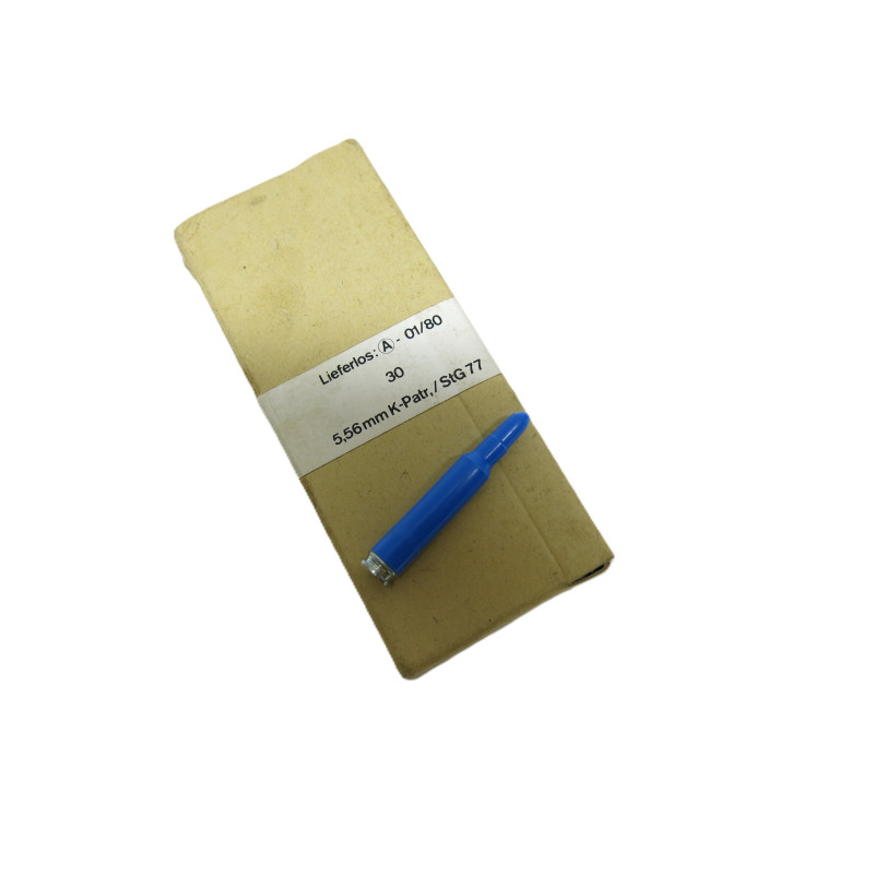 Boite de 30 5.56 plastique bleue categorie B