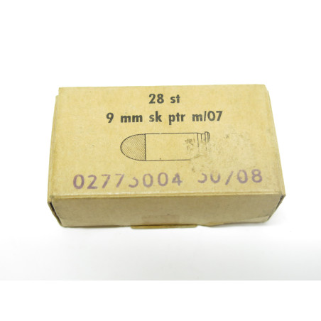 Boite de 50 cartouches 9 para balle plastique PAULET categorie B