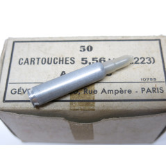 Boite de 50 cartouches a blanc 5.56 Gevelot categorie B