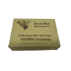Boite de 20 cartouches 404 jeffery Harald Wolf     categorie C
