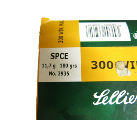Boite de 20 cartouches neuves 300 Win Mag 180 Gr