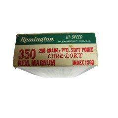 Boite de 20 cartouches 350 Rem magnum 250 Gr categorie C