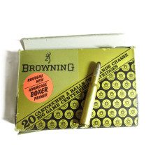 Boite de 20 cartouches 8 x 60 S FMJ Browning  200gr Catégorie C balle cylindro ogivale