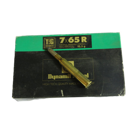 Boite de 20 cartouches 7 x 65 R  Dynamit Nobel 10.5 g