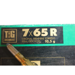 Boite de 20 cartouches 7 x 65 R  Dynamit Nobel 10.5 g
