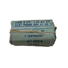 Paquet plein cartouches Lebel de  1940  ref 33     box 232    categorie C