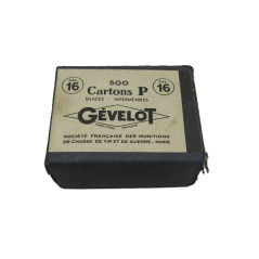 Paquet de 200 cartons calibre 16 GEVELOT   box 232