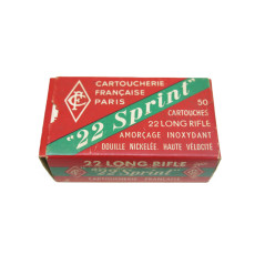 Boite de 50  cartouches 22 Sprint CF   categorie c