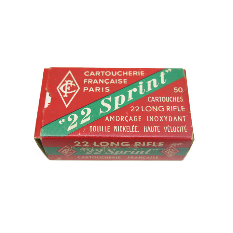 Boite de 50  cartouches 22 Sprint CF   categorie c