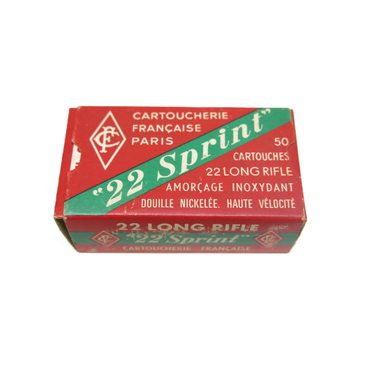 Boite de 50  cartouches 22 Sprint CF   categorie c