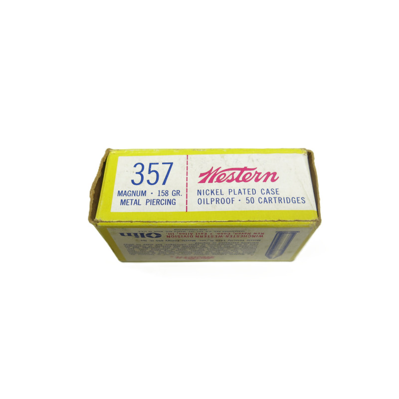 Boite de 50357 Magnum Western 158 Gr  ref 589    categorie B