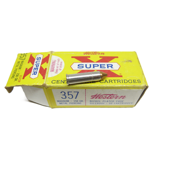 Boite de 50357 Magnum Western 158 Gr  ref 589    categorie B