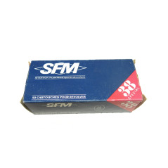 Boite de 50 cartouches 38 Special SFM bout plat categorie B