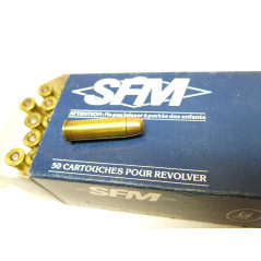 Boite de 50 cartouches 38 Special SFM bout plat categorie B