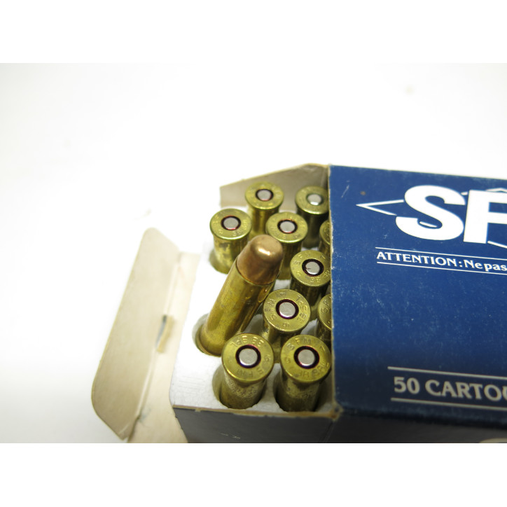 Boite de 50 cartouches  38 Special SFM bout plat categorie B