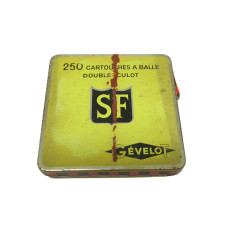 Boite ancienne Gevelot 250 balle double culot     categorie C