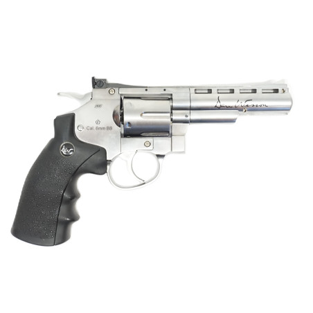 Revolver Dan Wesson ASG 4"  Chrome avec malette et acessoires