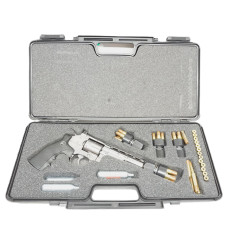 Revolver Dan Wesson ASG 4"  Chrome avec malette et acessoires