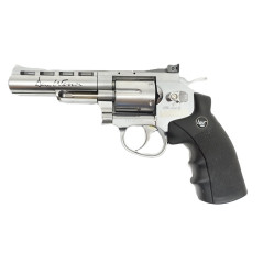 Revolver Dan Wesson ASG 4"  Chrome avec malette et acessoires