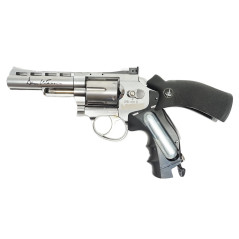 Revolver Dan Wesson ASG 4"  Chrome avec malette et acessoires