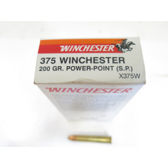 375 Winchester boite de 20 cartouches categorie C  200 Gr