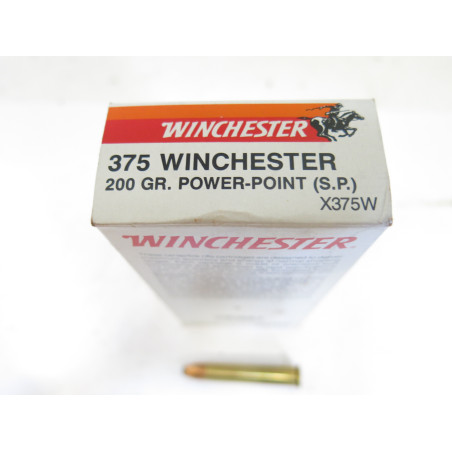 375 Winchester boite de 20 cartouches categorie C  200 Gr