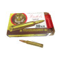 e Boite avec  18 cartouches 300 Winchester Magnum  Weatherby soft point 180 Gr