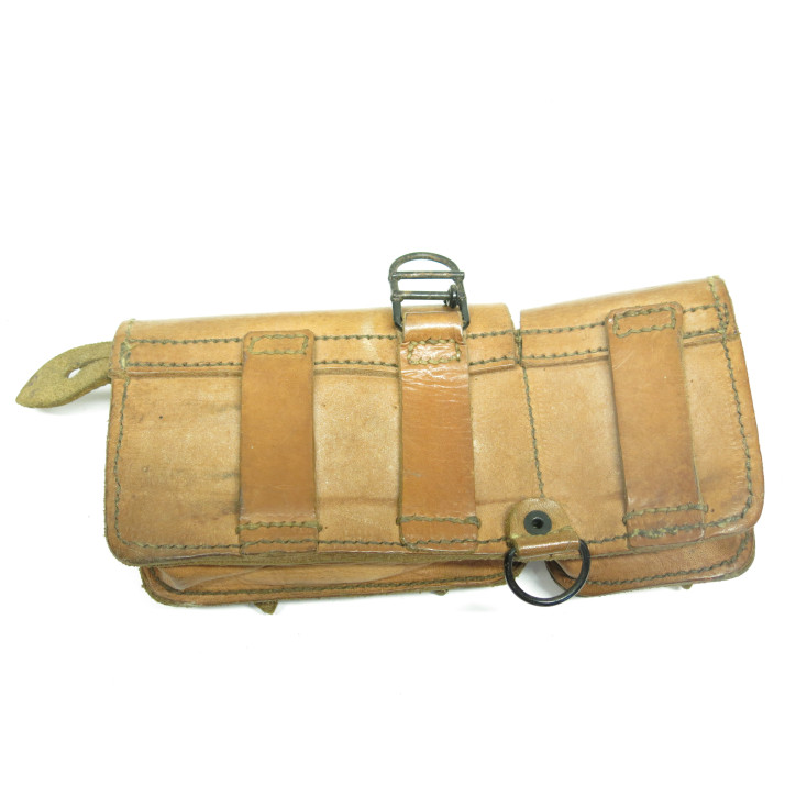 Mas 36 leather pouches WW2 original 1940