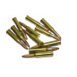 Lot de 11 cartouches PPU  7.62 Mosin Nagant FMJ