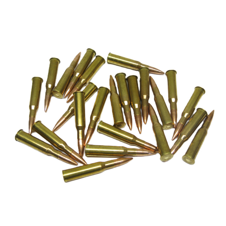 Lot de 24 cartouches Sellier Bellot  7.62 Mosin Nagant FMJ