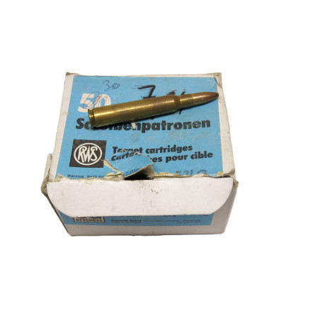 Boite de 30  cartouches 7 x 64  RWS  catégorie C