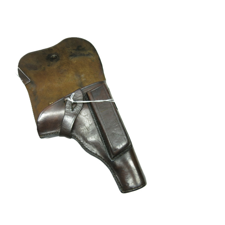 Superbe étui cuir original pistolet Radom Vis 35 modèle Allemand ww2. ref 426