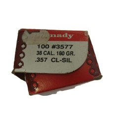 Ogives Hornady cal 38 /357    180 Gr