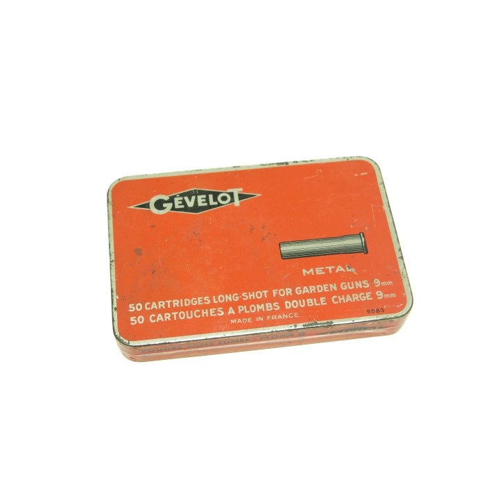 Boite de 50 cartouches   9 mm Flobert GEVELOT