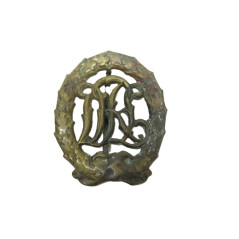 Insigne sportif Allemand DRL Bronze original  republique Weimar