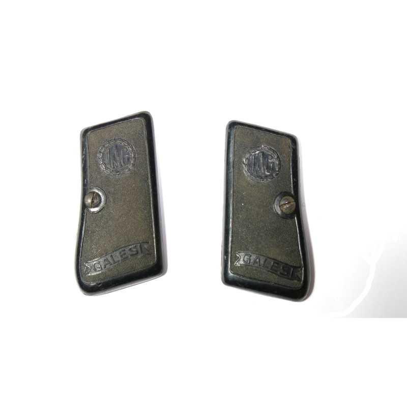 Plaquettes de crosse pistolet  Galesi 6.35 Ref 187 